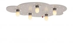 Deckenleuchte Sternenhimmel Holz weiß -Innenleuchten Verkaufsladen 691577 4 201811271453