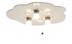 Deckenleuchte Sternenhimmel Holz weiß -Innenleuchten Verkaufsladen 691578 2 201811271453