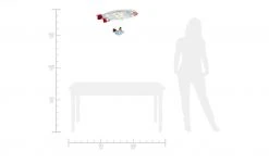 Deckenleuchte, 4-flammig, Luftschiff -Innenleuchten Verkaufsladen 693511 1 202002252238