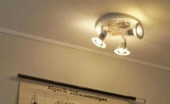 Deckenleuchte, 3-flammig `Little Indians´